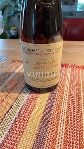 Loire Valley Savennières Domaine Laroche de l'Abbesse 2007