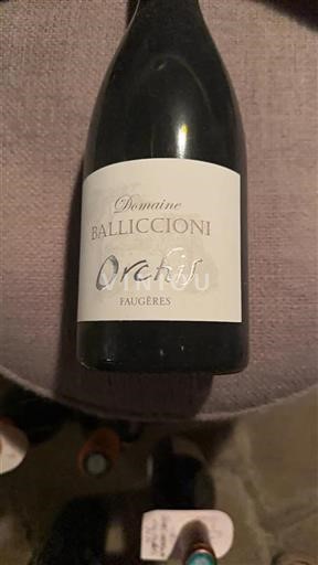 Langvedok Faugères Domaine Balliccioni Orchis 2018
