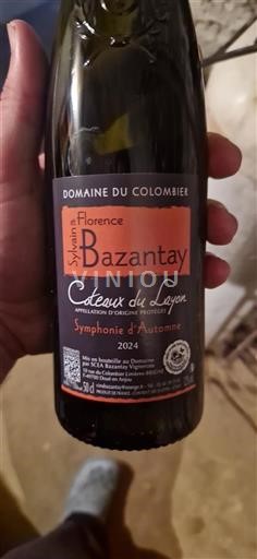 Valle della Loira Coteaux-du-Layon Domaine Colombier Symphonie d'Automne 2024