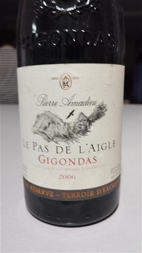 Rhône Valley Gigondas Pierre Amadieu Le Pas de l'Aigle 2006