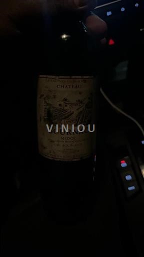 Bordeaux Médoc Cru Bourgeois Bournac 1996
