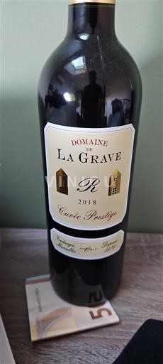 Bordeaux Domaine La Grave Prestige 2018