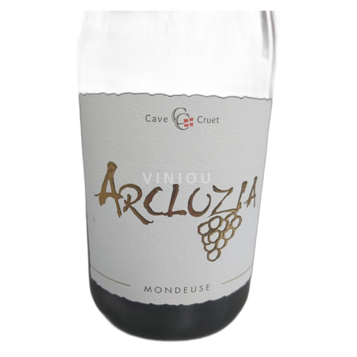 Vin Rouge sec Mondeuse Arcluzia Cave du Cruet 2022 France Savoie et Bugey