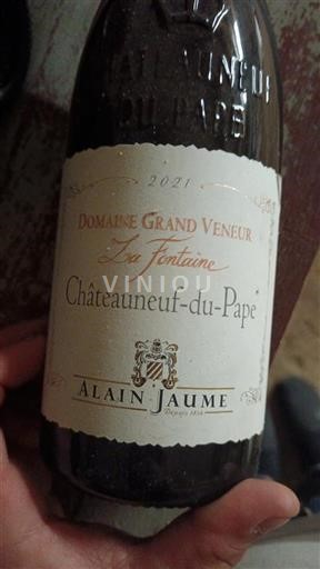 Rhône Valley Châteauneuf-du-Pape Domaine Grand Veneur La Fontaine 2021