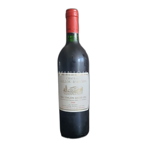 Burdeos Saint-Émilion Gran Cru Château Caillou Arthus 1988