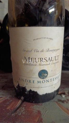 Bourgondië Meursault Andre Montessuy 1999