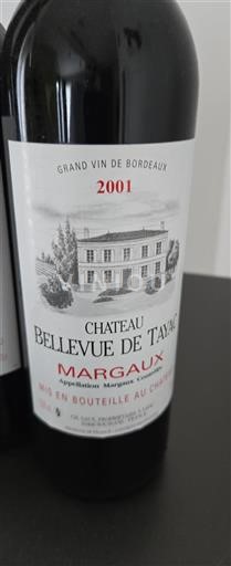 Bordeaux Margaux Château Bellevue de Tayac 2001