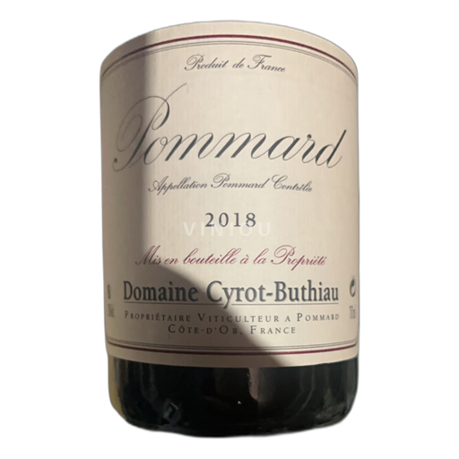 Bourgogne Pommard Domaine Cyrot-Buthiau 2018