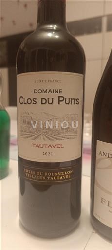 Roussillon Côtes del Roussillon Villages Domaine Clos du Puits Tautavel 2021