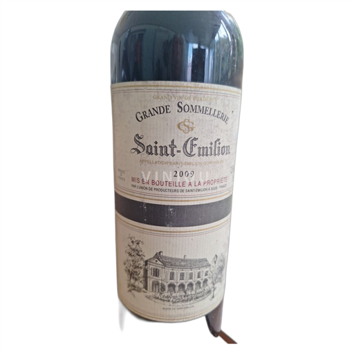 Vin Rouge sec Grande sommellerie 2009 France Bordeaux Saint-Émilion