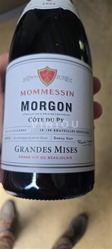 Beaujolais Morgon Mommessin Côte du Py 2023