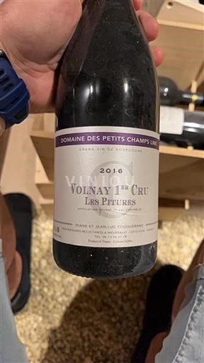 Bourgondië Niet gespecificeerd Premier Cru Domaine Des Petits Champs Lins Les Pitures 2016
