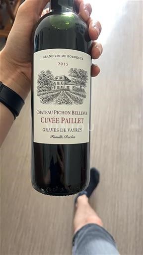 Bordeaux Graves-de-Vayres Château Pichon Bellevue Paillet 2015