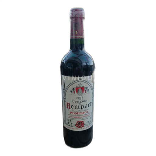 Bordeaux Pomerol Domaine Rempart 2018