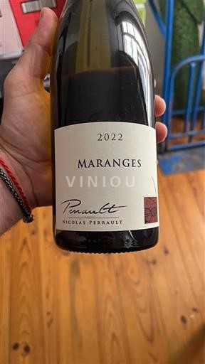 Vin Rouge sec Nicolas Perrault 2022 France Bourgogne Maranges AOC