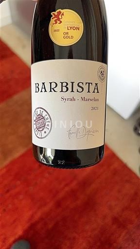 Languedoc e Roussillon Pays d'oc Barbista Syrah - Marselan 2021