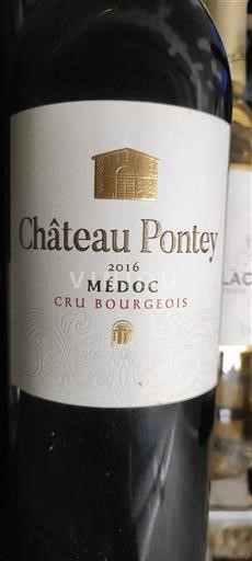 Bordeaux Médoc Château Pontey 2016