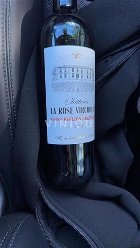 Bordeaux Saint-Émilion Grand Cru La Rose Vircoulon 2022