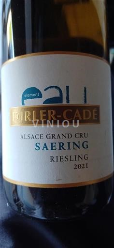 Alsazia Alsazia Grand Cru Grand Cru Dirler-Cadé Saering 2021