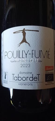 Vallée de la Loire Pouilly-fumé Domaine Tabordet 2023