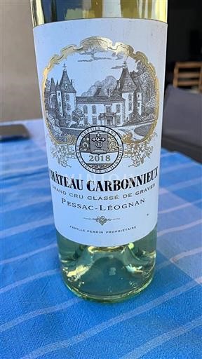 Bordeaux Pessac-Léognan Grand Cru Carbonnieux 2018