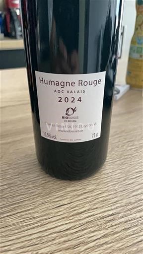 Vallese Non specificato Cave Le Bosset Humagne Rouge 2024