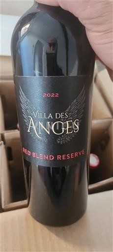 Languedoc Ospecificerad Villa des Anges Red Blend Reserve 2022