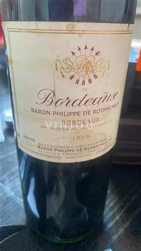Bordeaux Baron Philippe de Rothschild 1995