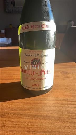 Borgogna Pouilly-fuissé Premier Cru Domaine J.A. Ferret Les M%c3%a9n%c3%a9tri%c3%a8res 2021