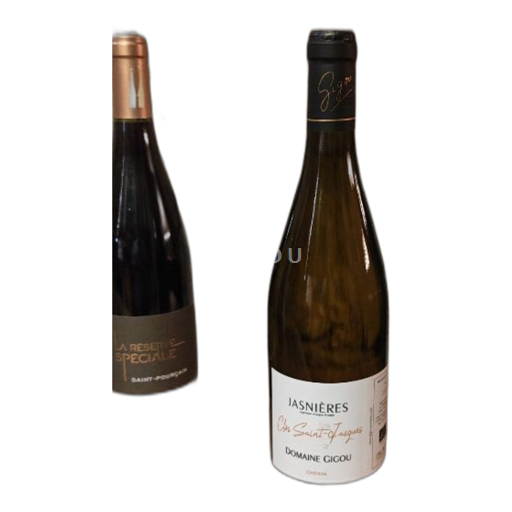 Vin Blanc sec Le Saint-Jacques Domaine Gigou 2023 France Vallée de la Loire Jasnières AOC bio