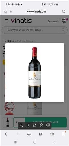Bordeaux Margaux Grand Cru Château Giscours 2022