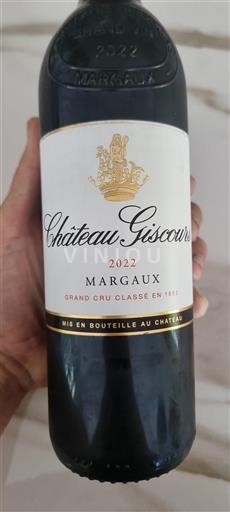 Bordeaux Margaux Grand Cru Château Giscours 2022