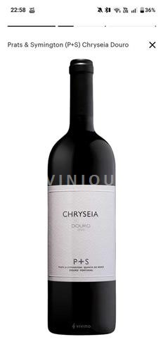 Portugalsko Douro Prats & Symington Chryseia 2015