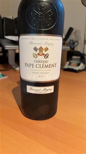 Bordeaux Pessac-Léognan Grand Cru Château Pape Clément 2017