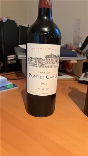 Bordeaux Pauillac Grand Cru Pontet-Canet 2020