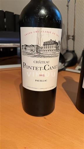 Bordeaux Pauillac Grand Cru Pontet-Canet 2015
