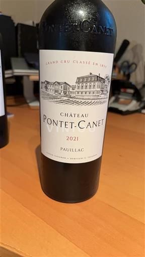 Bordeaux Pauillac Grand Cru Pontet-Canet 2021