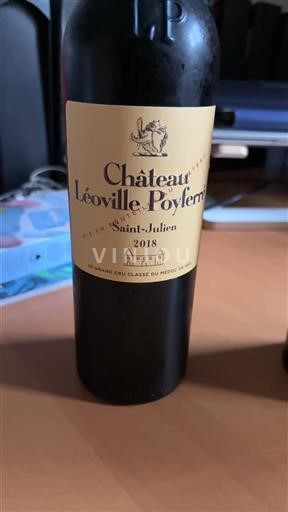 Bordeaux Saint-Julien Grand Cru Château Léoville Poyferré 2018
