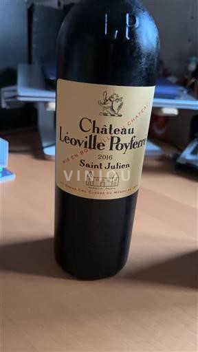 Bordeaux Saint-Julien Grand Cru Château Léoville Poyferré 2016