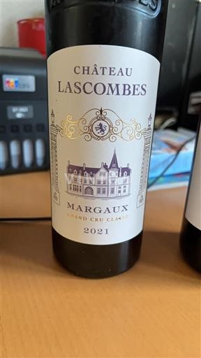 Bordeaux Margaux Grand Cru Château Lascombes 2021