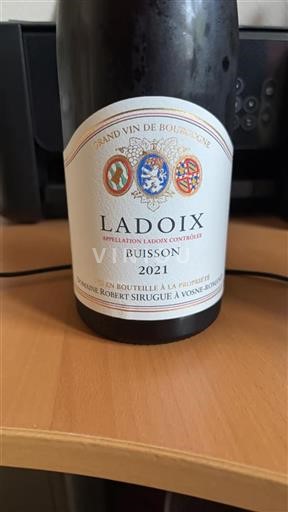 Borgogna Ladoix Domaine Robert Sirugue Buisson 2021