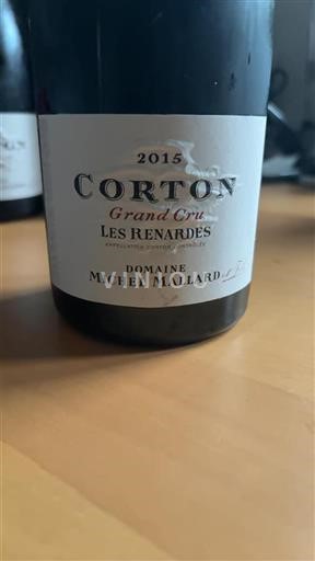 Borgogna Corton Grand Cru Domaine Michel Mallard Les Renardes 2015