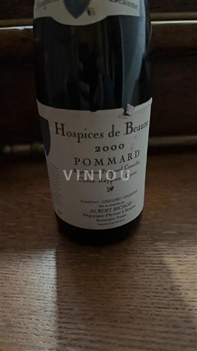 Burgundy Pommard Hospices de Beaune Raymond Cyrot 2000