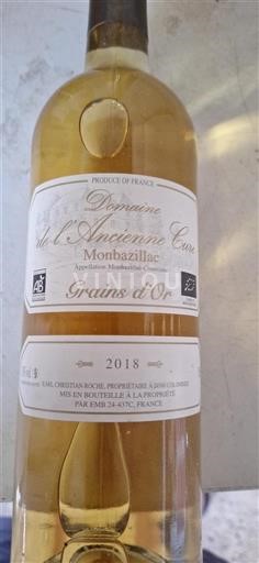 Jugozahod Monbazillac Domaine L'Ancienne Cure Grains d'Or 2018