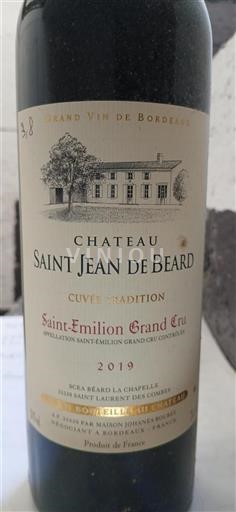 Bordeaux Saint-Émilion Grand Cru Grand Cru Château Saint Jean de Beard Tradition 2019