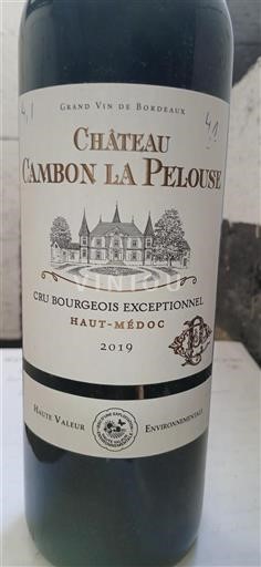 Bordeaux Haut-Médoc Château Cambon La Pelouse 2019