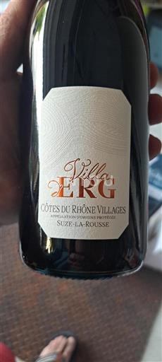 Valle del Rodano Côtes-du-rhône-villages Villa Erg 2022