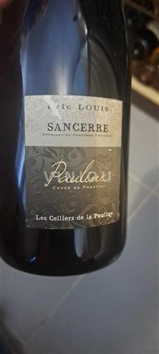 Loiretal Sancerre Éric Louis Pauline 2012