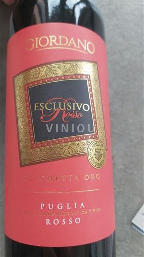 Apulia Wines Unspecified Giordano Esclusivo Rosso Non-Vintage