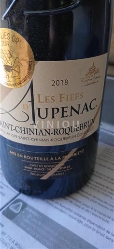 Languedoc Unspecified Cave de Roquebrun Les Fiefs d'Aupenac 2018